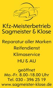 Sagmeister & Klose GmbH Banner